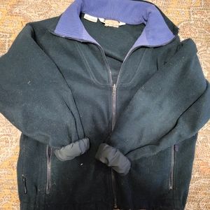 teal & lavender columbia zip up